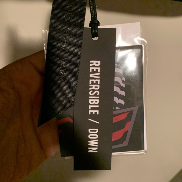 Reversible black down jacket brand new with tags - Picture 3 of 5